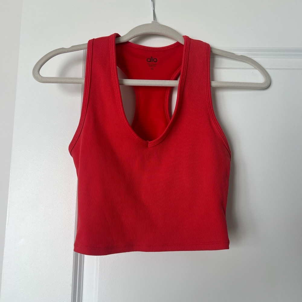 Alo yoga ribbed tank top